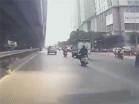 Cô gái bị xe tải húc trên phố Hà Nội nói 'tài xế chửi bới, dọa đâm'
