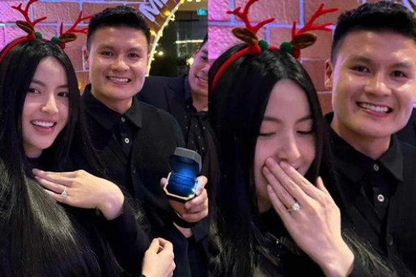 Lễ hỏi của Quang Hải - Chu Thanh Huyền nhưng khán giả chú ý chiếc nhẫn kim 'siêu to khổng lồ' của nữ chính