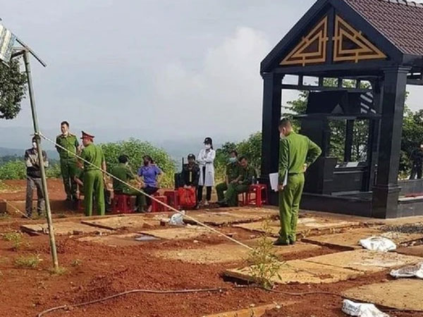 Công an thông báo kết quả điều tra vụ khai quật tử thi sau 3 tháng chôn cất