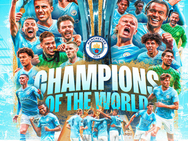 Đè bẹp Fluminese, Man City đăng quang World Cup các CLB