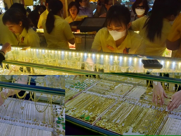 Giá vàng hôm nay, 23-12: Tiếp nối đà tăng