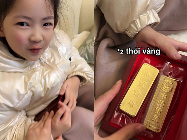 Bé gái mầm non khoe được bạn nam cùng lớp tặng quà, người mẹ hoảng hốt khi biết đó là 2 thỏi VÀNG