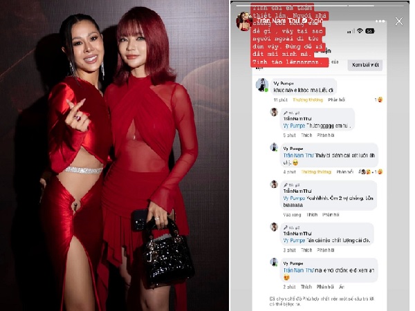 Nam Thư bức xúc lên tiếng khi bị tố chèn ép vợ Mạc Văn Khoa trên thảm đỏ: 'Đừng để bị dắt mũi, tỉnh táo lên'