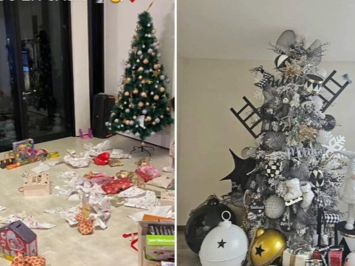 Bạn gái Ronaldo đăng ảnh nhà bừa bộn dịp Giáng sinh, gây tranh cãi vì một điểm bất ngờ