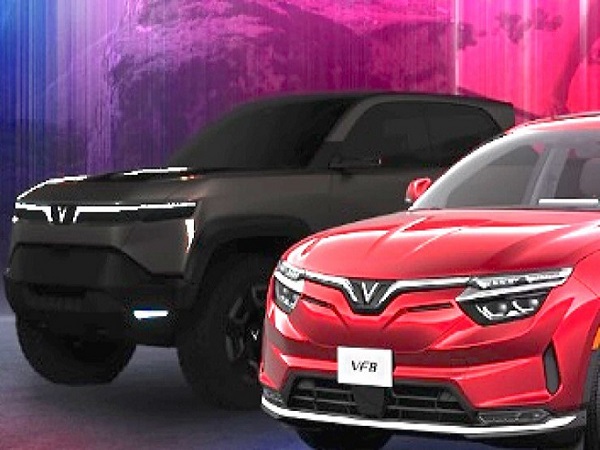 Bán tải chạy điện hoàn toàn mới của VinFast lộ diện