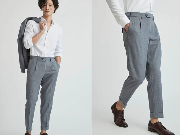 Giới thiệu về quần Cropped Pant và những cách phối đồ cho chàng tự tin xuống phố