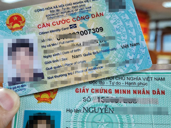 Những thay đổi thông tin trên thẻ căn cước năm 2024