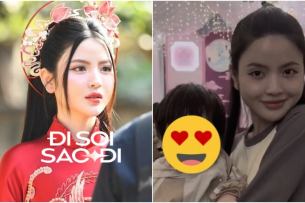 So nhan sắc Chu Thanh Huyền khi làm cô dâu với lúc đời thường tất bật: Vẫn xinh, mái tóc quyết định đến 90% thần thái?