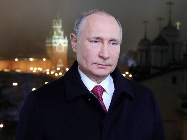 Phát biểu mừng năm mới, Tổng thống Vladimir Putin ca ngợi sự đoàn kết của người dân Nga
