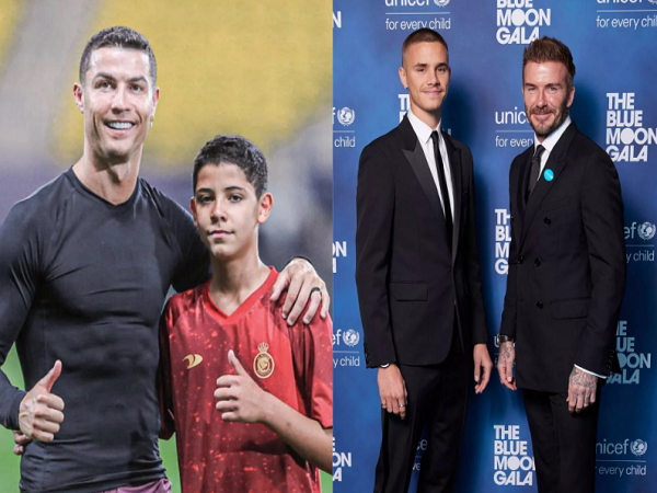 Cậu cả nhà Ronaldo 10 tuổi đã đeo đồng hồ nạm đầy kim cương, đắt gấp 32 lần so với món của thiếu gia nhà Beckham