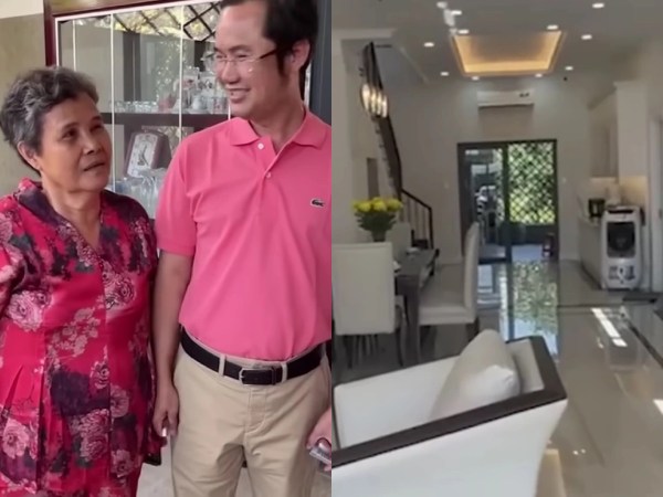Quyền Linh xây biệt thự 500m2 cho mẹ ở quê, tặng một món đồ không ai ngờ tới