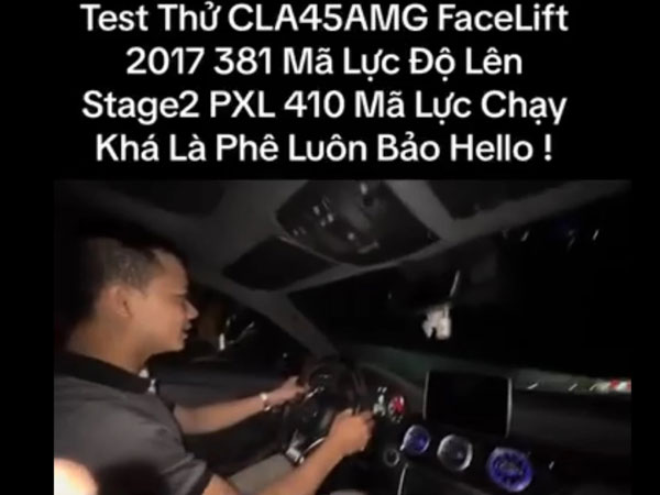 Thanh niên tung clip lên Tiktok khoe phóng xe 210km/h trên cao tốc