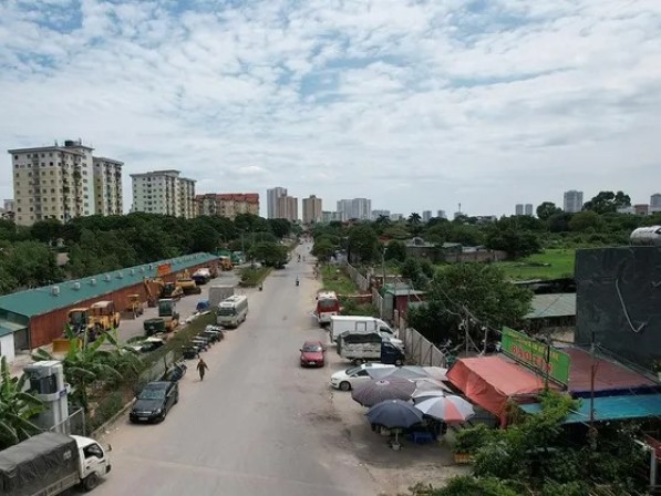 Hình ảnh đoạn đường Vành đai 2,5 mà Hà Nội yêu cầu khẩn trương thanh tra
