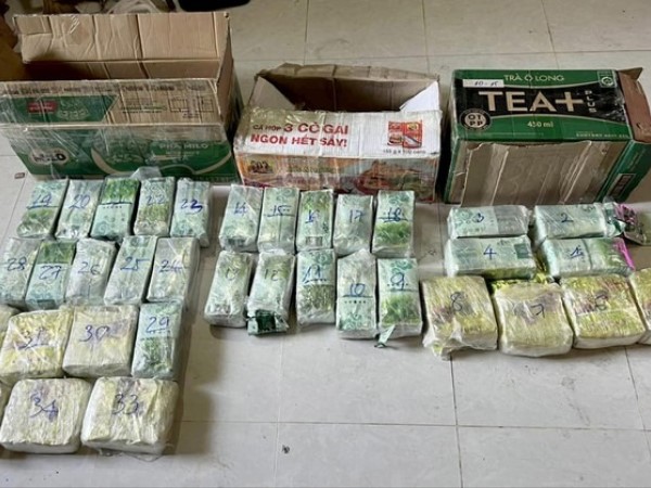 Ngăn chặn kịp thời gần 3 tạ ma túy từ Lào về Việt Nam