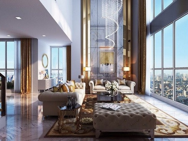 'Biệt thự trên không' tại Vinhomes Metropolis đang được VietinBank rao bán giá 54 tỷ đồng xa xỉ cỡ nào?
