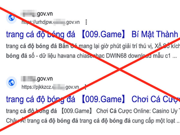 Thủ đoạn tấn công chèn backlink trên trang thông tin của cơ quan Nhà nước