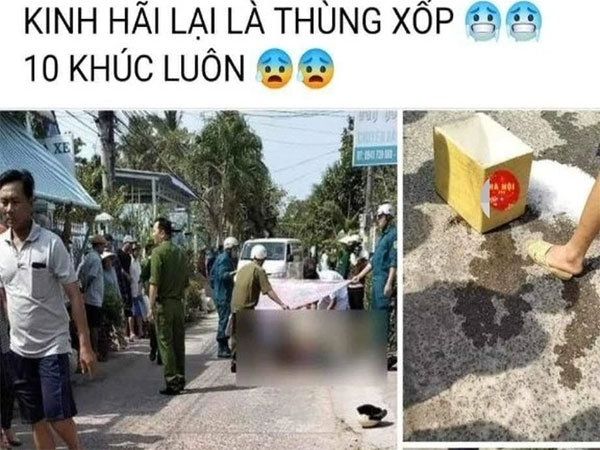 Sự thật về bài đăng 'thùng xốp 10 khúc' gây xôn xao mạng xã hội