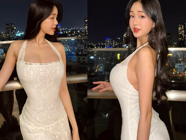 Diện đầm gái xinh Gen Z khoe vòng 1 đầy đặn hút ánh nhìn