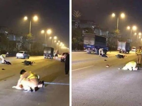 Khởi tố 'ma men' lái xe chèn qua người Đại úy công an ở Hà Nội