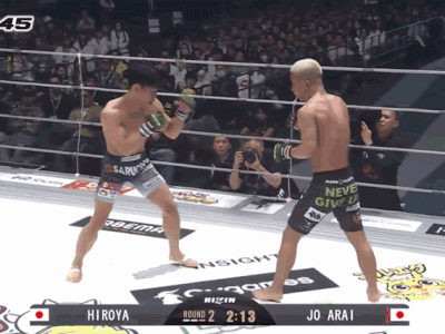 Võ sĩ Nhật Bản tung combo đòn cực hiểm hạ gục nhà vô địch Shooto