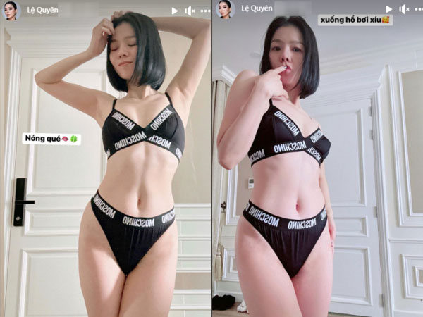 Lệ Quyên diện bikini, tự tin khoe vẻ nóng bỏng ở tuổi 42