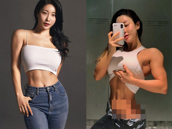 Cô gái cơ bắp như đàn ông, ngoài đời gợi cảm ai cũng 'choáng'