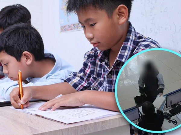 Bé trai rơi nước mắt đến đồn cảnh sát tố cáo lớp dạy thêm trái phép vì phải học quá nhiều