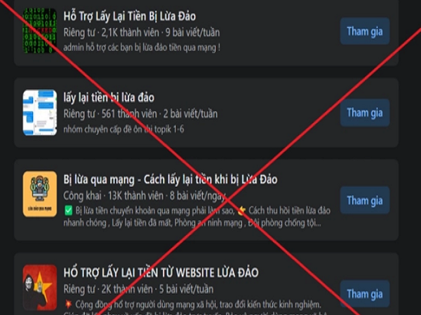 Cảnh giác với 'dịch vụ lấy lại tiền bị lừa đảo' trên MXH để không bị lừa tiếp lần 2!