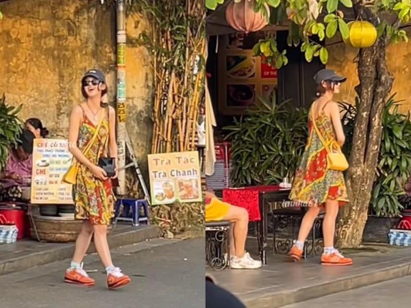Danielle (NewJeans) có mặt ở Hội An, nhan sắc 'thiên thần lai' thế nào khiến fans trầm trồ?