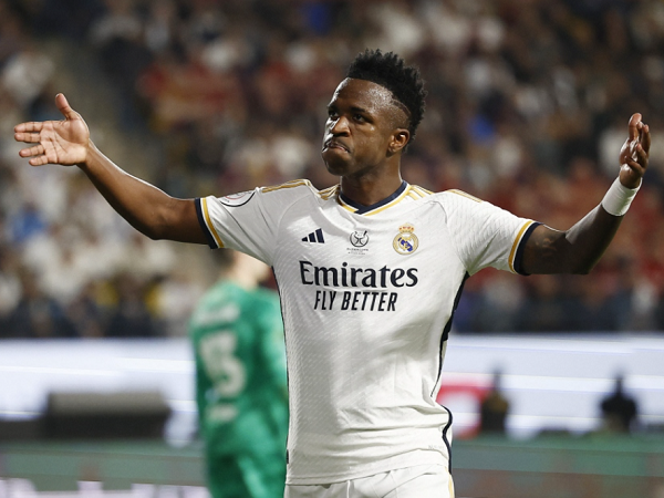 Vinicius ghi hat-trick, Real Madrid thắng 'hủy diệt' Barca