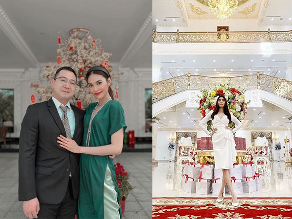 Cuộc sống của Lan Khuê sau 5 năm làm dâu gia tộc giàu có bậc nhất Việt Nam: Ở 'lâu dài' dát vàng, đồ hiệu 'đắp kín người'