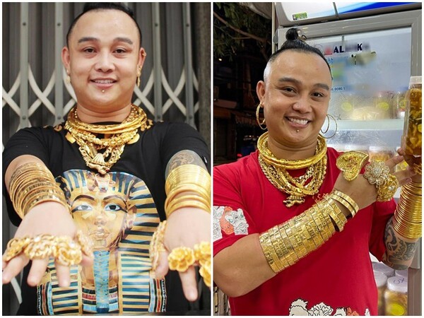 3 'đại gia' là chủ quán ăn ở Sài Gòn đeo cả trăm cây vàng đứng bán hàng, có người còn lên cả báo nước ngoài