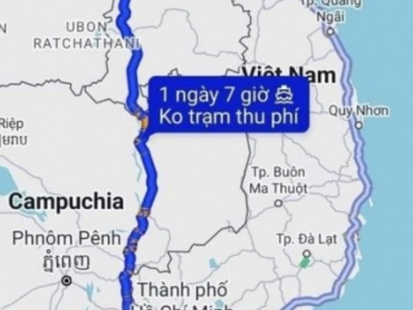 Thực hư việc lái xe qua Lào, Campuchia để 'né' BOT nhanh, rẻ hơn cao tốc?