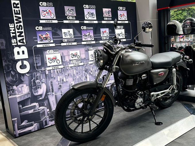 Cận cảnh Honda CB350 H’ness 2024 tại Việt Nam, giá 130 triệu đồng
