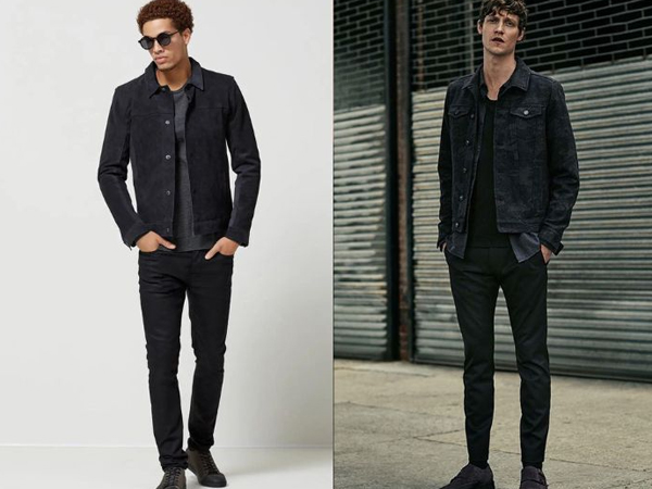 Quần jean đen và những cách phối đồ cho các chàng trai ưa sự lạnh lùng nhưng mạnh mẽ