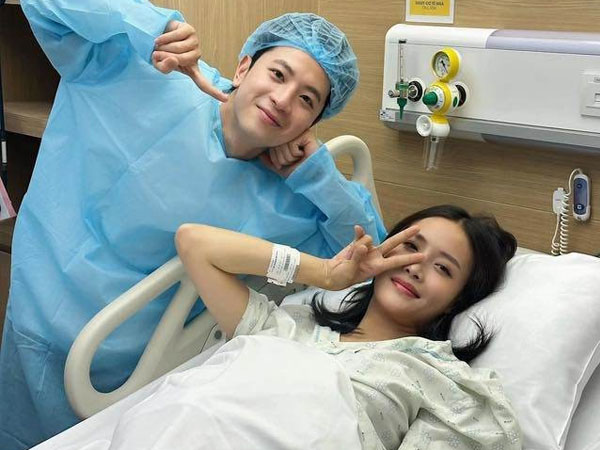 Trương Mỹ Nhân sinh con thứ 2 với Phí Ngọc Hưng, em bé chào đời nặng gần 4kg