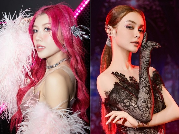 So tài hai chị đẹp trưởng nhóm