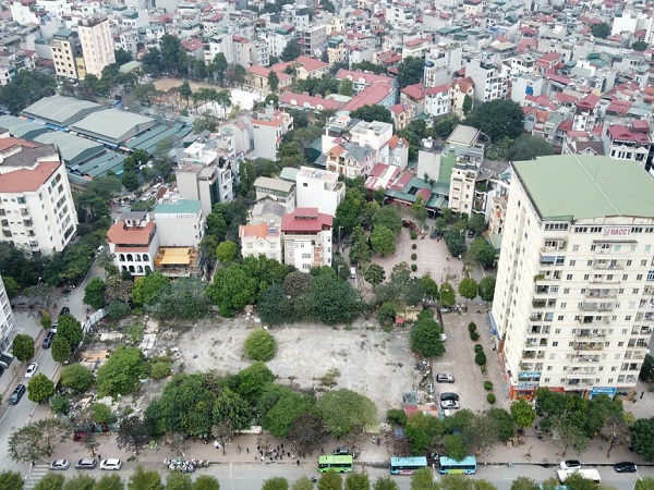 Cận cảnh khu 'đất vàng' hơn 4.000m2 của Công ty AIC vừa bị Hà Nội thu hồi