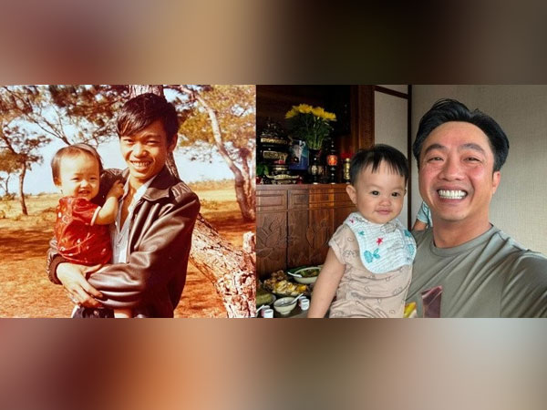 Cường Đô La khoe ảnh hiếm của bố ruột, ngoại hình con trai Đàm Thu Trang gây ngỡ ngàng khi đặt cạnh ông nội