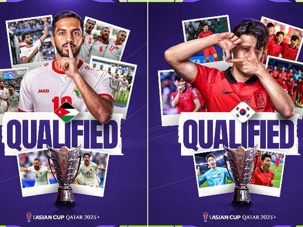 Lộ diện 4 anh hào bán kết Asian Cup: Hàn Quốc đấu Jordan, Iran đại chiến Qatar