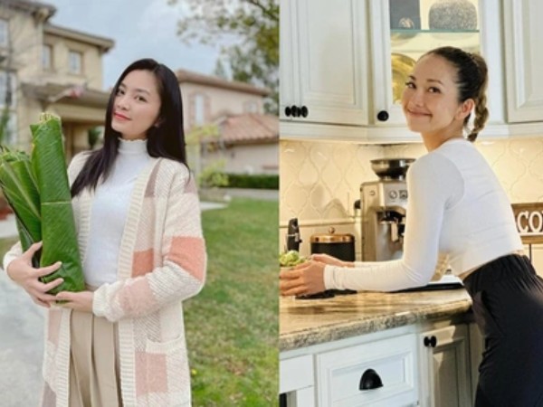 2 nữ diễn viên Việt xinh đẹp rời showbiz sang Mỹ ở đỉnh cao, hưởng cuộc sống sung túc bên chồng con