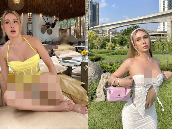 Đỏ mặt trước hot girl body bốc lửa mặc váy ngắn, ngồi hớ hênh