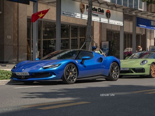 Ferrari 296 GTS hơn 23 tỷ thứ hai tại Việt Nam gắn biển Sài Gòn