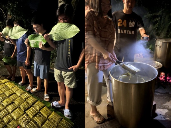Tết xa nhà, sinh viên Việt thức cả đêm cùng canh nồi bánh chưng