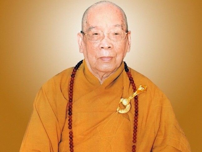 Phó Pháp chủ Giáo hội Thích Hiển Tu viên tịch ở tuổi 104