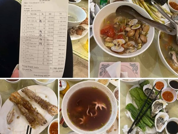 Mùng 6 Tết ra Hạ Long ăn hải sản hết hơn 11 triệu, đoàn khách tố bị 'chặt chém': Chính quyền vào cuộc