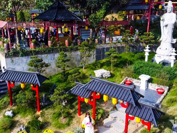 Ngôi chùa cổ bình yên có cây thị trăm tuổi linh thiêng gần Hà Nội