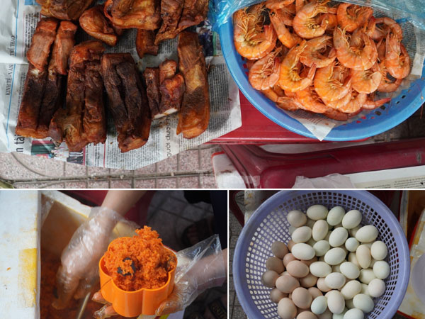 Xôi tam sên - món ăn nghe lạ tai gây 'sốt' ngày vía Thần tài