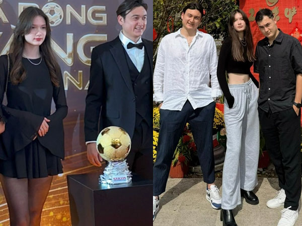 Em gái sinh năm 2007 của Đặng Văn Lâm chiếm trọn spotlight với đôi chân 'cực phẩm' ở Gala Quả Bóng Vàng