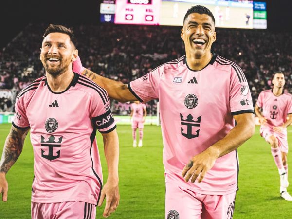 Messi và Suarez 'song kiếm hợp bích', cắt đứt chuỗi kỷ lục 'vô tiền khoáng hậu' tại MLS của Real Salt Lake